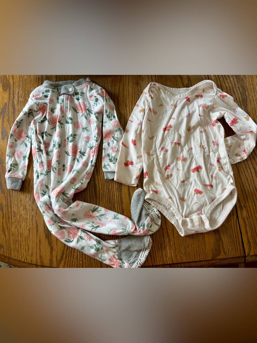 Baby Girl Pj’s Nike & Burts Bees